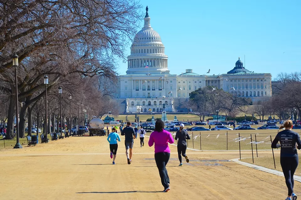 Runners in D.C.